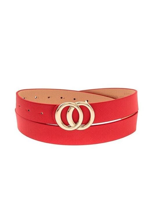 Infinity Circle Buckle Fashion Belt – Image 3