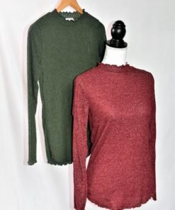 Ivy Lettuce-Edge Detailed Top