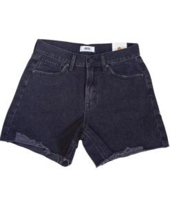 JBD by Just Black Denim Hi-Rise Frayed Shorts