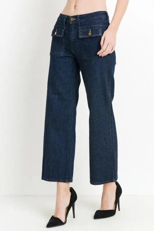 JBD Wide Leg Trouser Jeans | Mature Women's Denim – Image 3