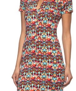 Keyhole Kaleidoscope Dress | Women's Party Dresses