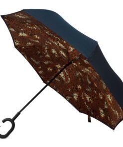 Leopard Parquet Inverted Umbrella