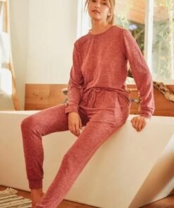 Lucy Hacci Cotton Loungewear Set Loungewear
