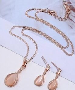 Luxurious Necklace & Earrings Set Jewelry