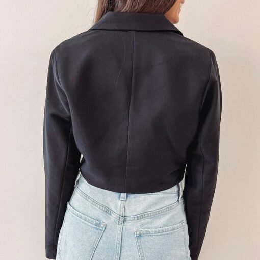 Scarlett Cropped Blazer – Image 6