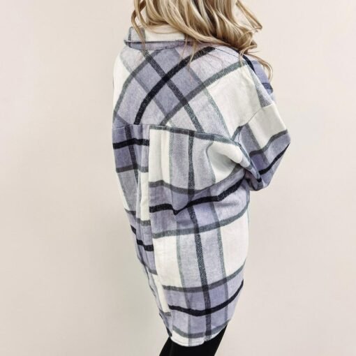 Selena Purple Flannel – Image 6