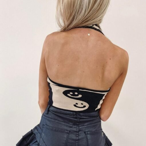 Smiley Crop Top – Image 6