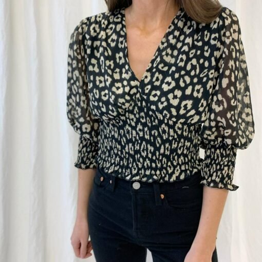 Stacey Leopard Top – Image 3