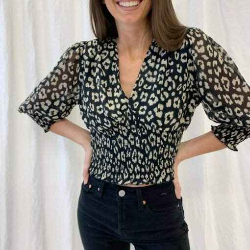 Stacey Leopard Top – Image 5