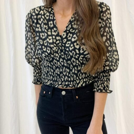 Stacey Leopard Top – Image 6