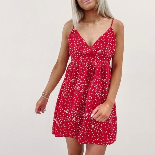 Star Print Dress – Image 3