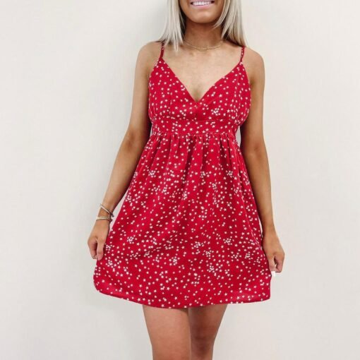 Star Print Dress – Image 4