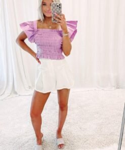 Taylor Pleated Shorts