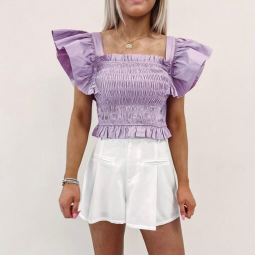 Taylor Pleated Shorts – Image 6