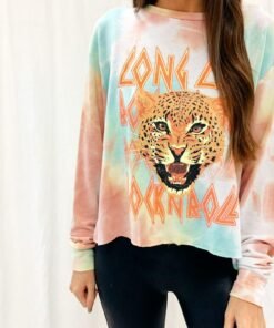 Tiger Tie Dye Tee