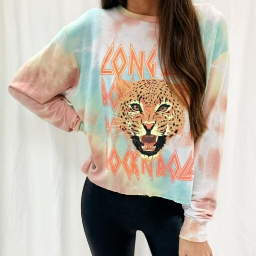 Tiger Tie Dye Tee – Image 4