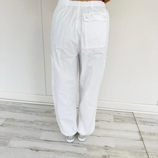 White Cargo Pants – Image 4