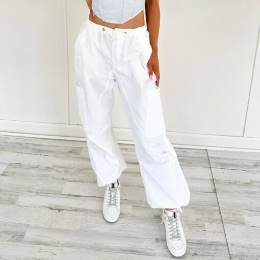 White Cargo Pants – Image 6