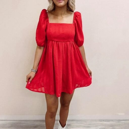 Whitney Red Dress – Image 4
