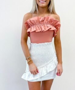 Abby Ruffle Bodysuit