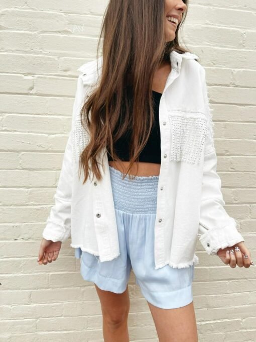 Adair Shorts- Light Blue – Image 3