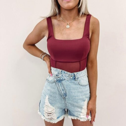 Asymmetric Distressed Shorts – Image 6
