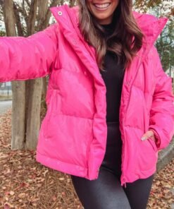 Barbie Pink Puffer Jacket