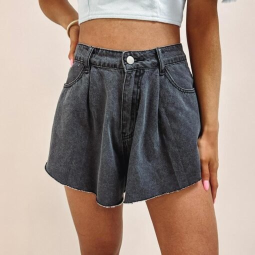 Black Flutter Shorts – Image 3