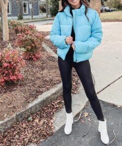 Blue Puffer Jacket