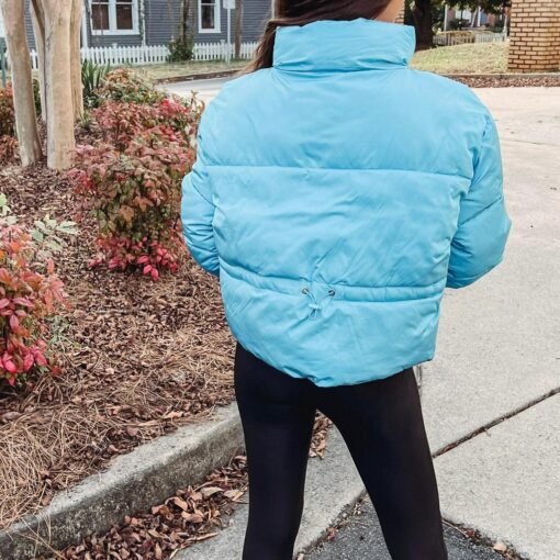 Blue Puffer Jacket – Image 5