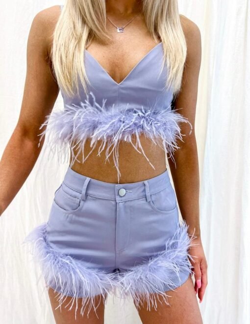 Cammie Feather Shorts – Image 4