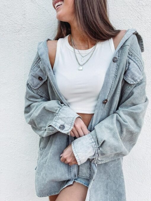 Camryn Cord Shacket – Image 6