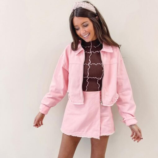Candace Pink Jacket – Image 3