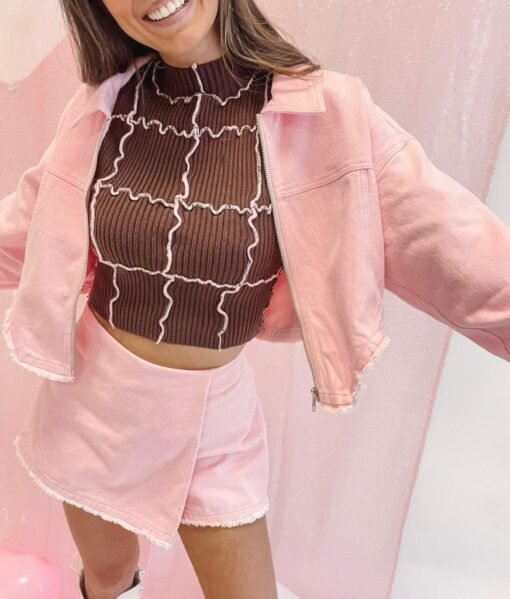 Candace Pink Jacket – Image 4