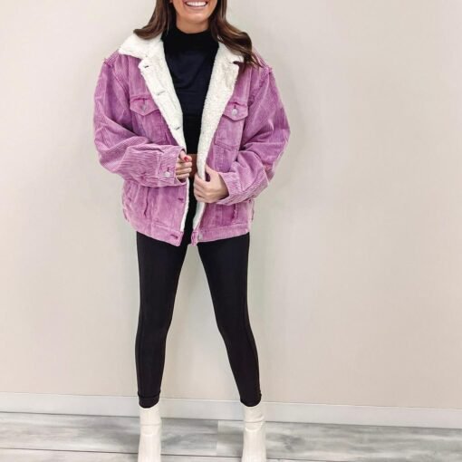 Corded Fur Jacket – Image 4