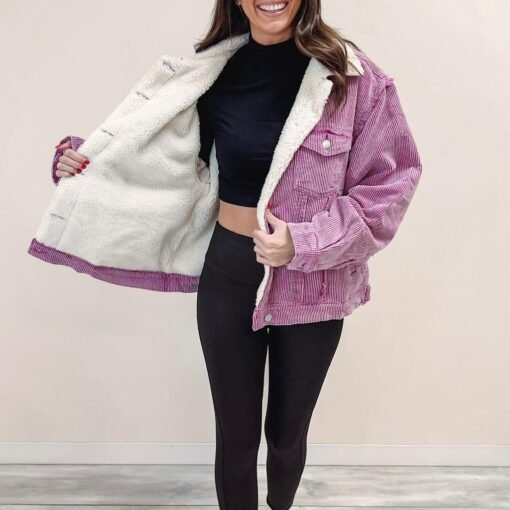 Corded Fur Jacket – Image 5