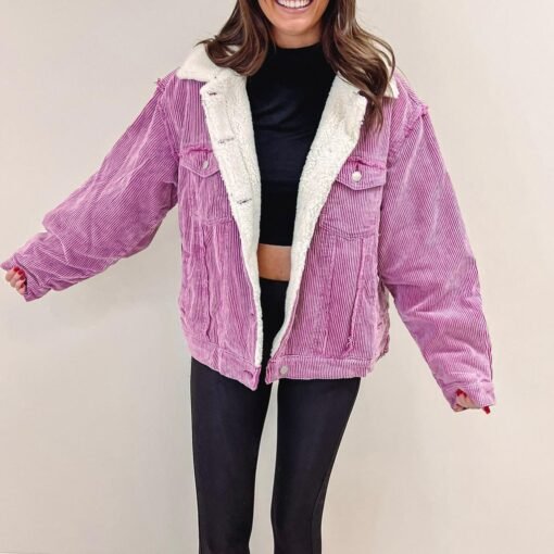 Corded Fur Jacket – Image 6