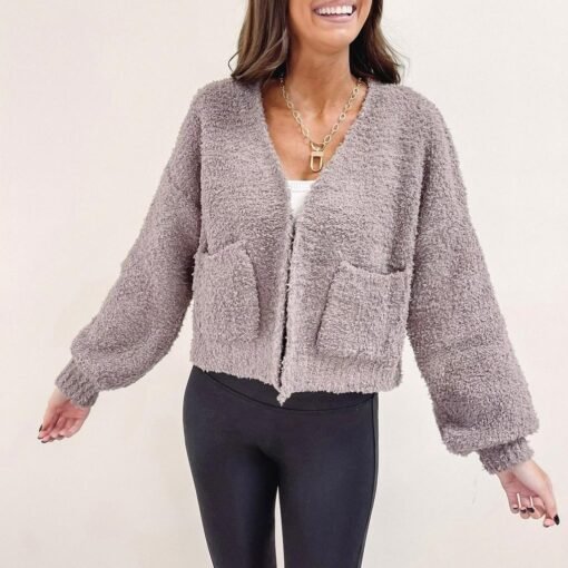 Darby Fuzzy Cardigan – Image 4