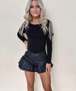 Darcy Rhinestone Bodysuit