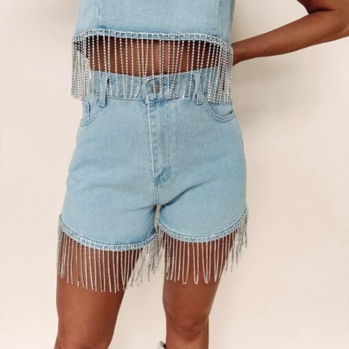 Denim Rhinestone Set – Image 5