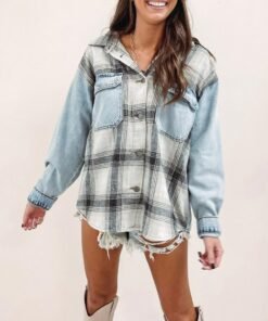 Denim/Flannel Jacket