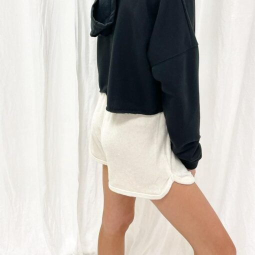 Embroidered Butterfly Lounge Shorts – Image 4