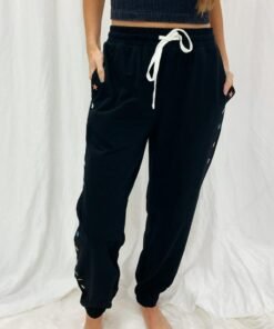 Embroidered Star Joggers