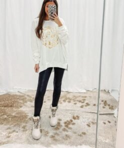 Gold Lion Pullover