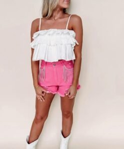 Hanna Ruffle Top