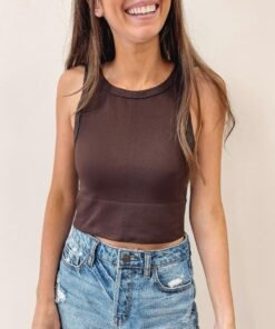 Highneck Seamless Top