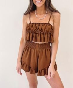Hilary Ruffled Set