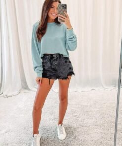 Jacie Pullover – Blue