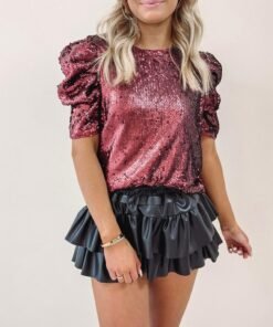 Jasper Sequin Top