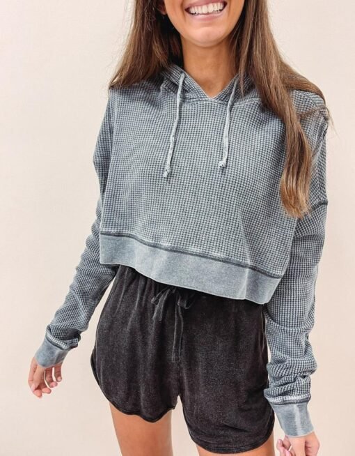 Joanna Cropped Hoodie – Image 3